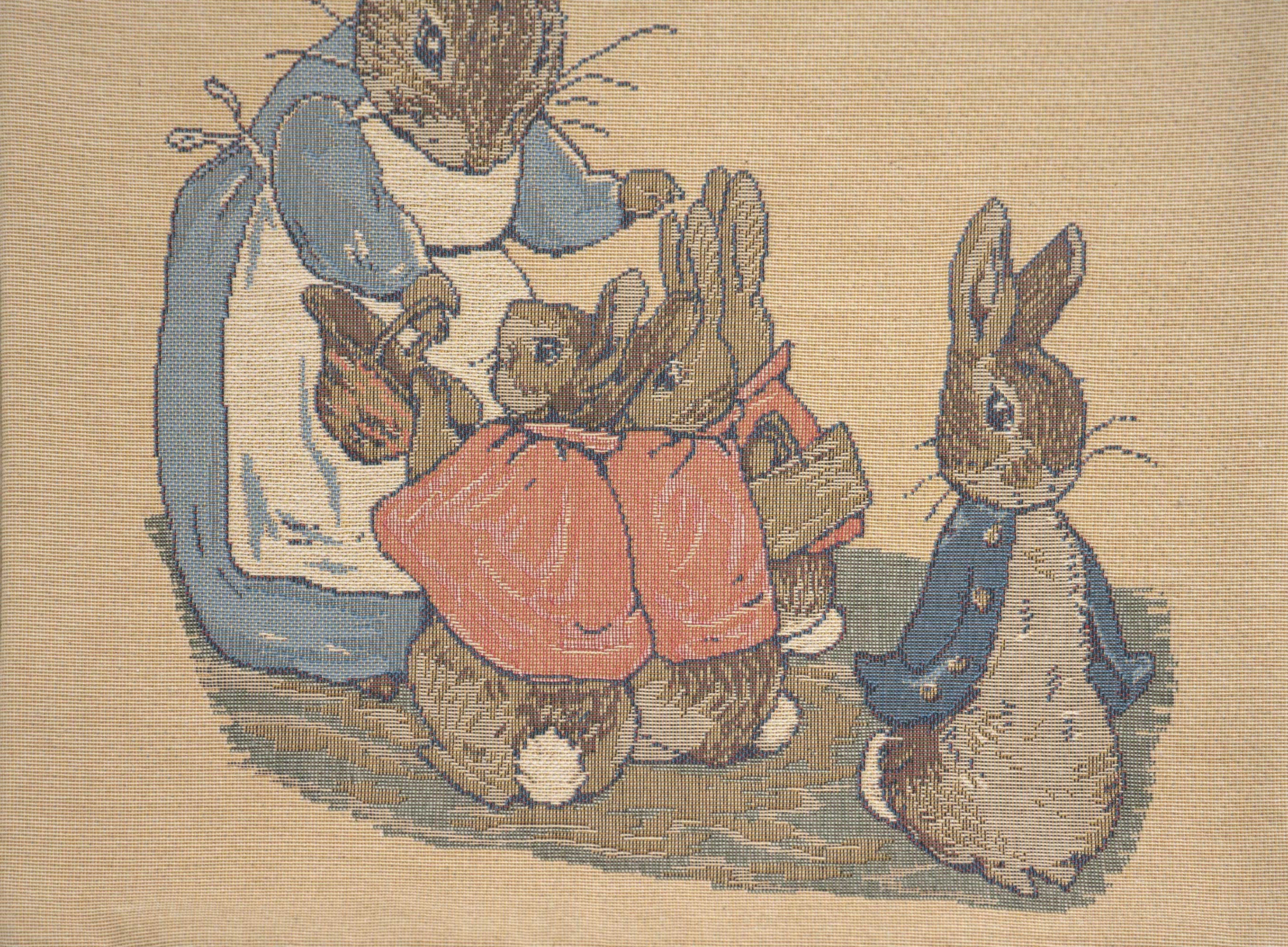 Mrs. Rabbit Beatrix Potter Small European Cushion Cover