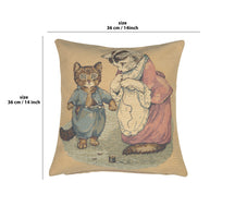 Mrs. Tabitha Beatrix Potter European Cushion Cover