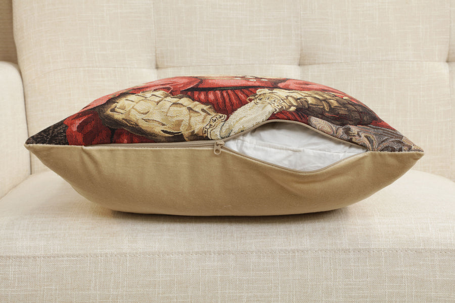 Cat With Crown A European Cushion Cover