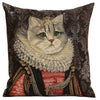 Cat With Crown C European Cushion Cover