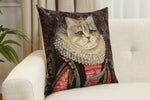 Cat With Crown C European Cushion Cover