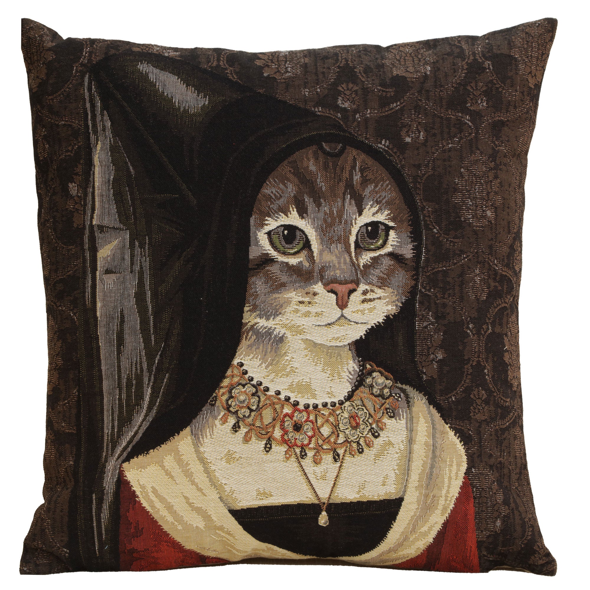 Cat With Hat B European Cushion Cover