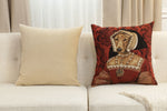 Chien Claude de France European Cushion Cover