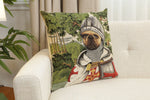Chien Lancelot European Cushion Cover