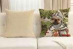 Chien Lancelot European Cushion Cover