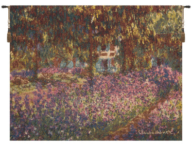 Monet Ali Iris Garden European Tapestry