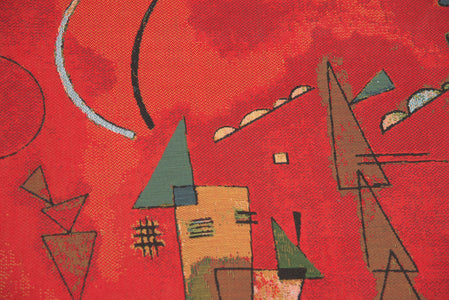 Mit und Gegen by Kandinsky European Tapestry