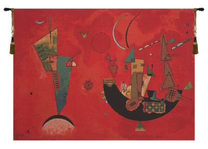 Mit und Gegen by Kandinsky European Tapestry
