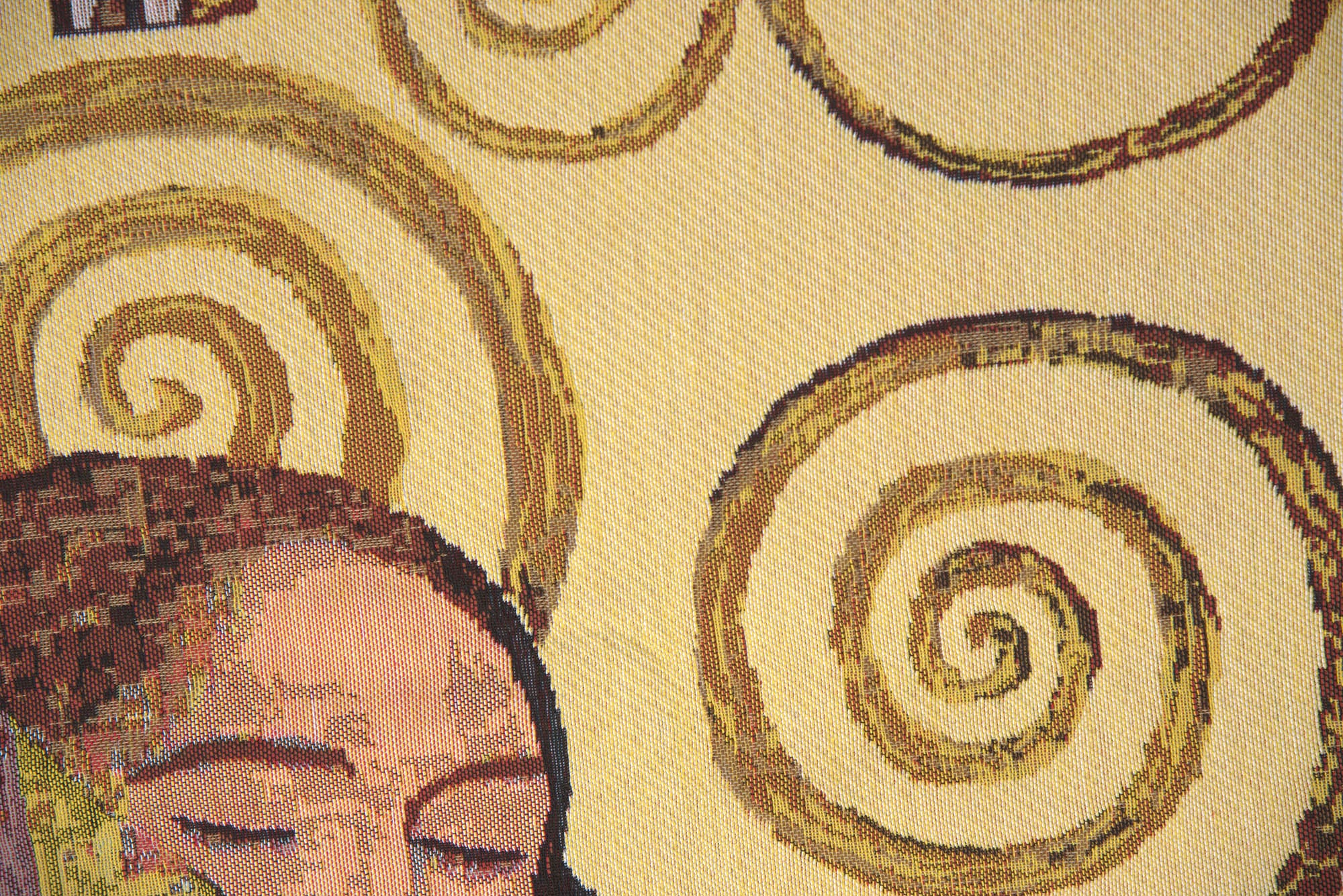 Klimt's Accomplissement European Throw