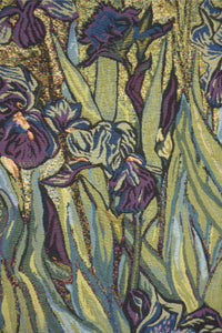 Iris II Van Gogh European Throw