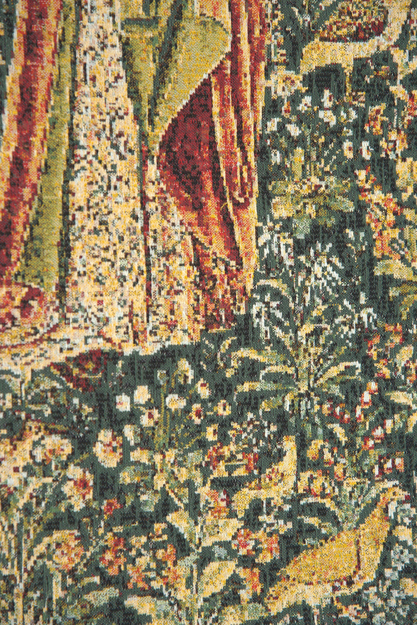 Promenade I Left Panel Light Belgian Tapestry Wall Hanging