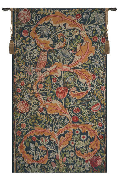 Owl and Pigeon III Belgian Tapestry