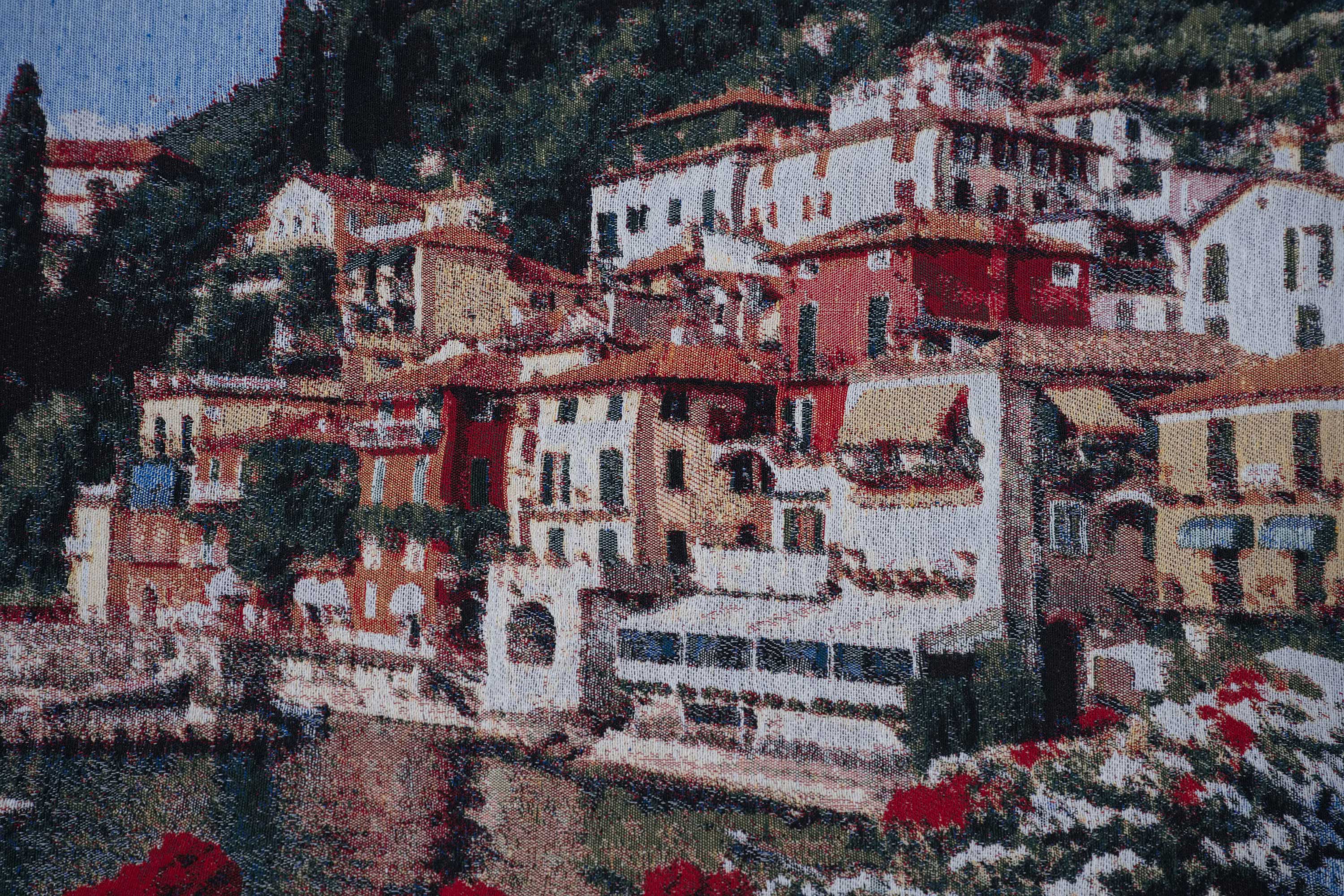 Italian Scene Como Italian Tapestry