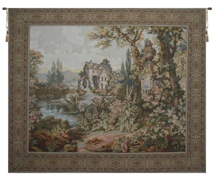 Old Mill Horizontal Italian Tapestry