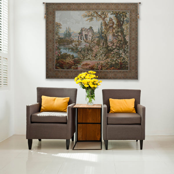 Old Mill Horizontal Italian Tapestry