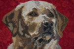 Labrador Red Belgian Cushion Cover