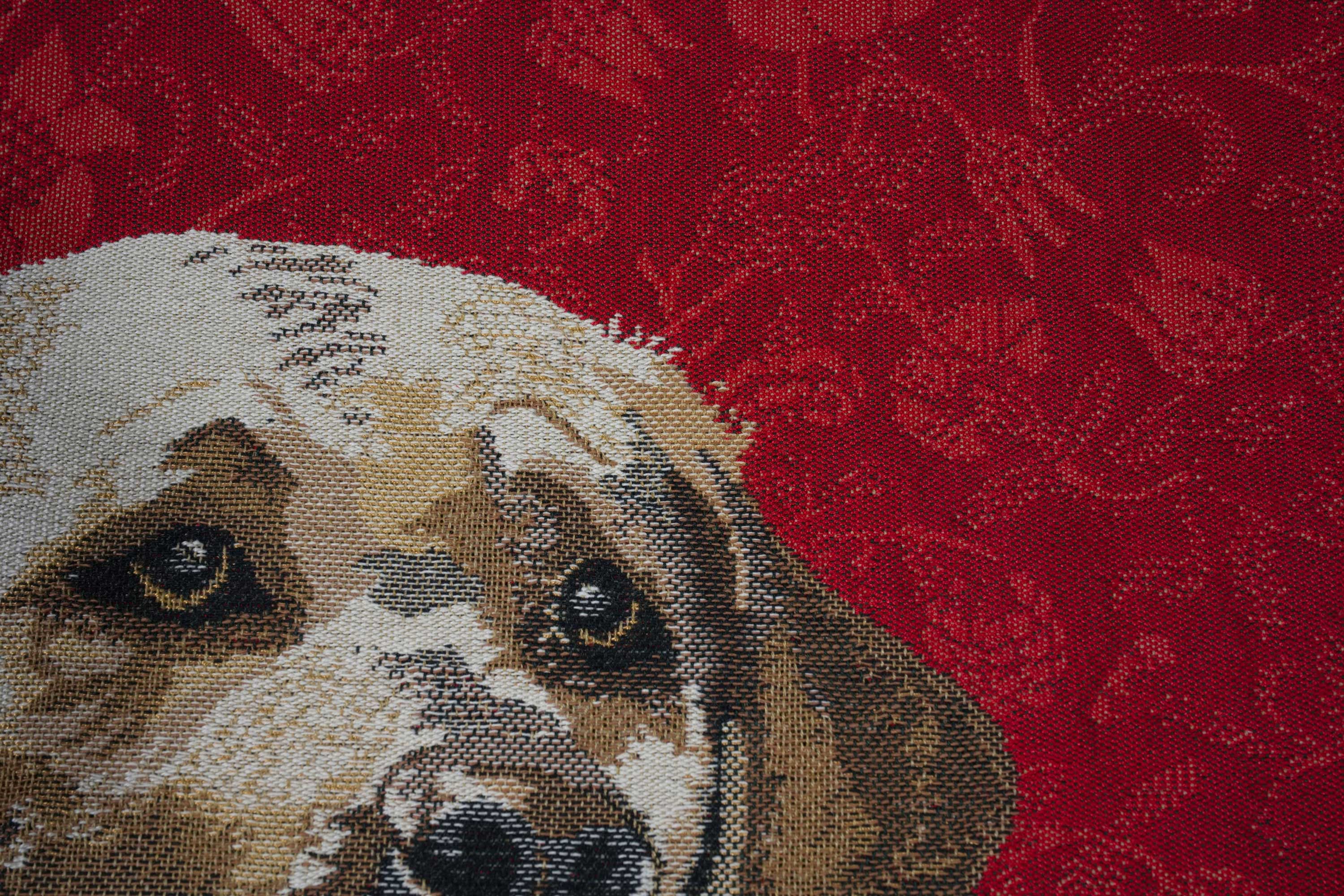 Labrador Red Belgian Cushion Cover