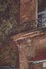 Evening at the Cafe Medium Fine Art Tapestry