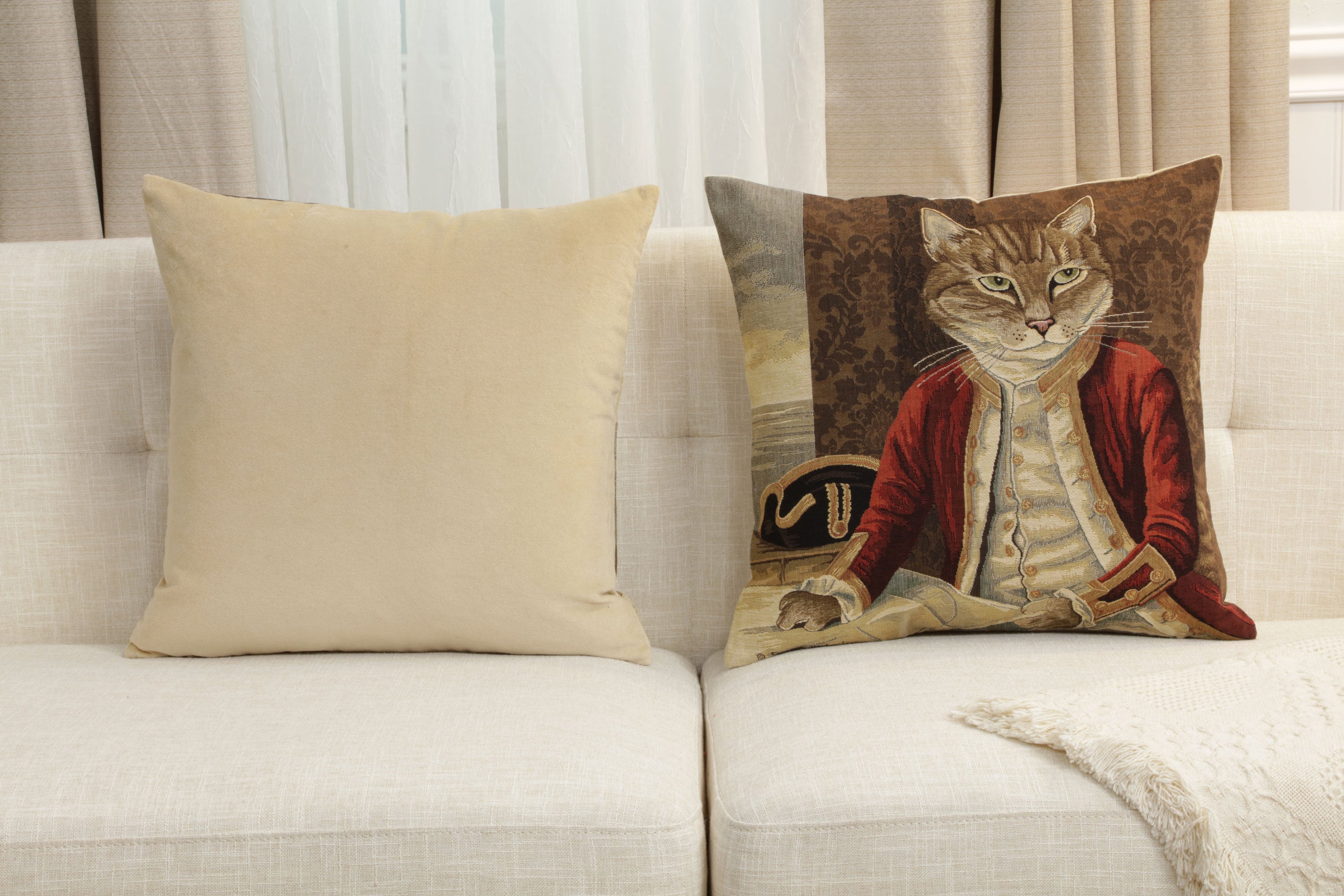 Herbert Cats B European Cushion Cover