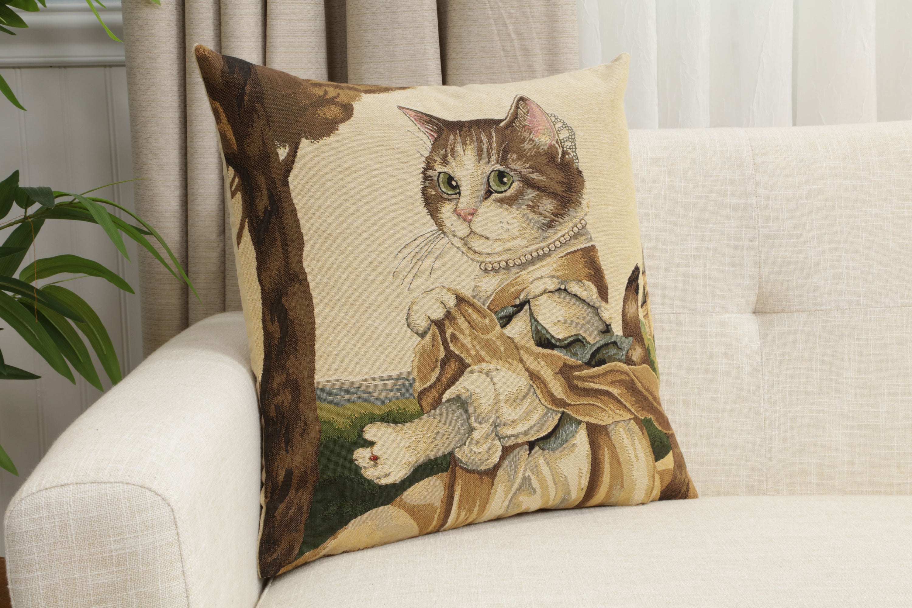 Herbert Cats C European Cushion Cover