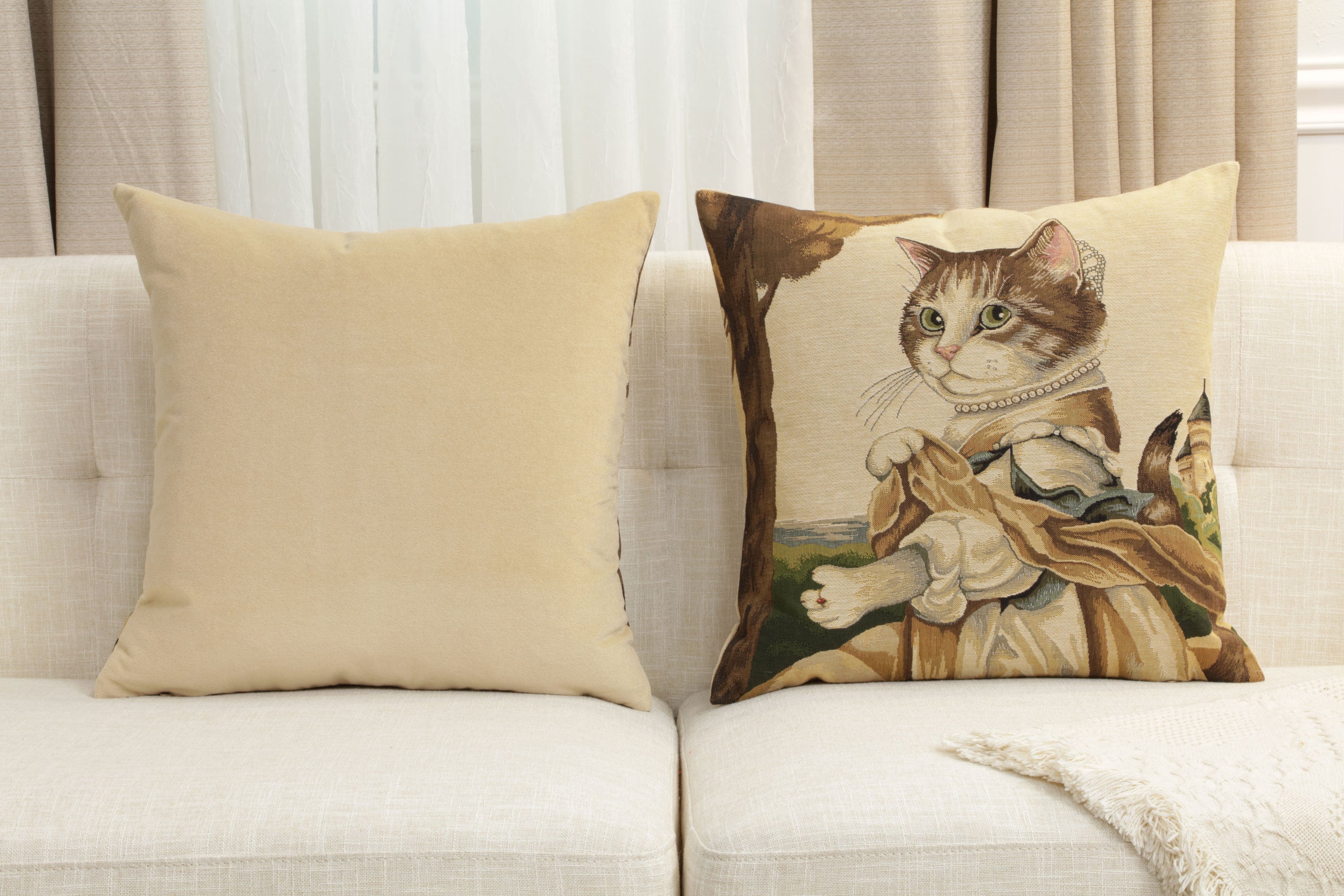 Herbert Cats C European Cushion Cover