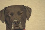 Baron Labrador Black European Cushion Cover