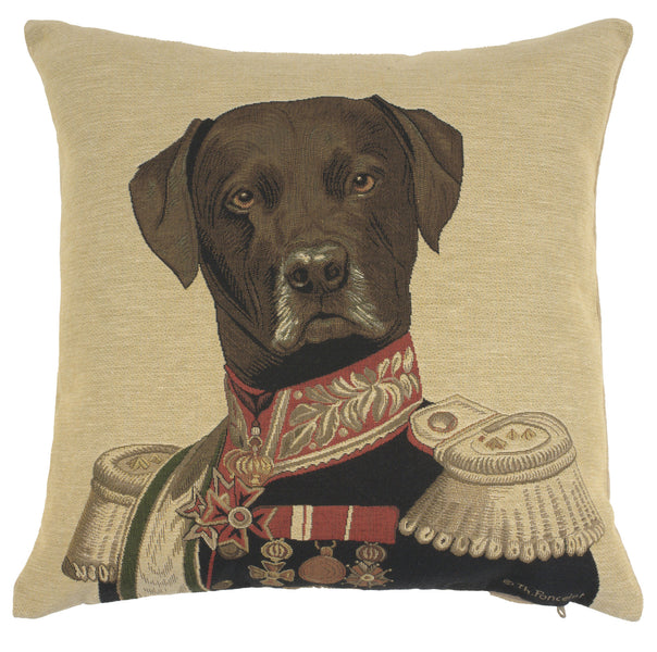 Baron Labrador Black European Cushion Cover
