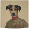 Percival Terrier Green European Cushion Cover
