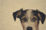 Percival Terrier Green European Cushion Cover