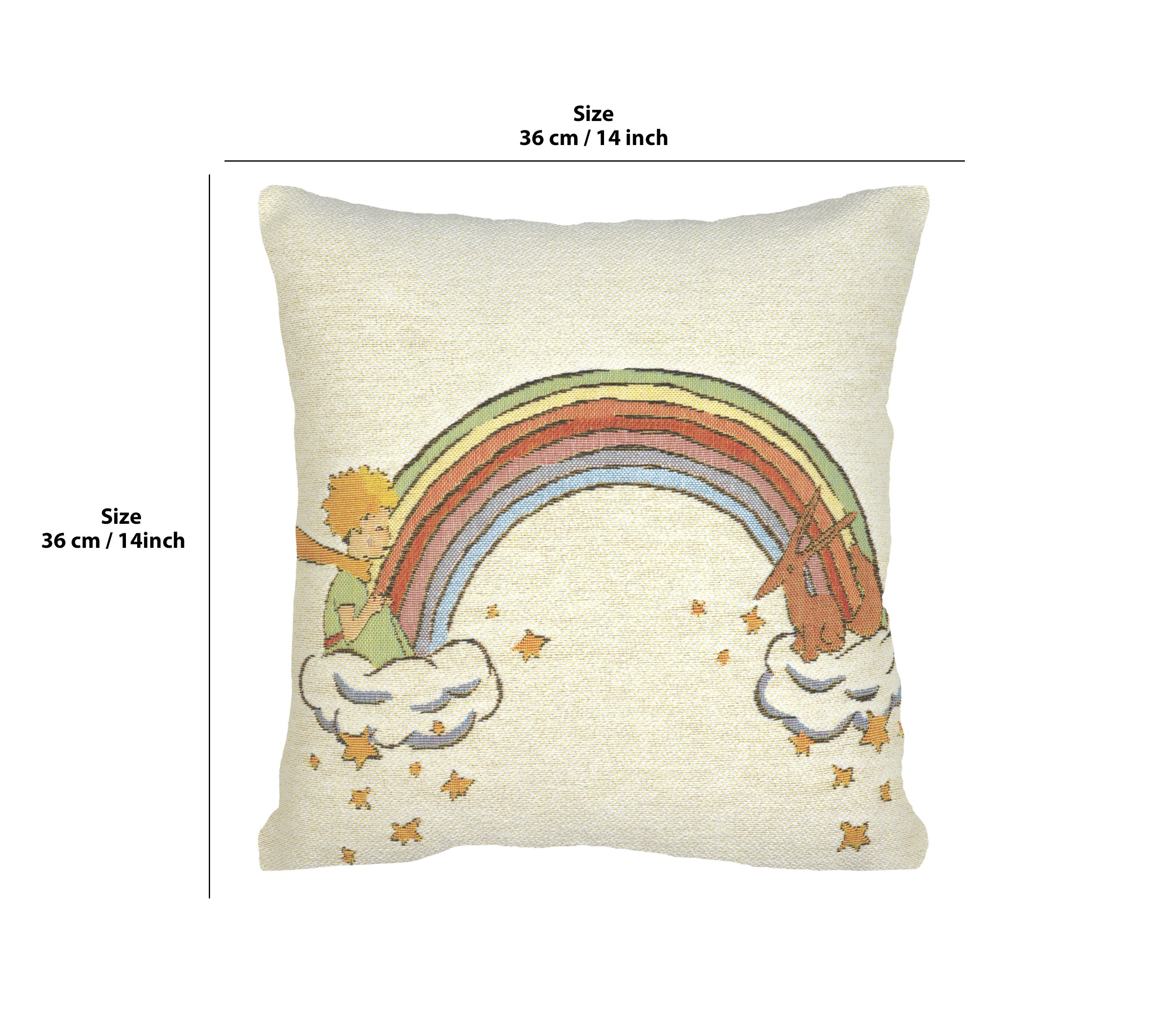 Petit Prince Arc-En-Ciel European Cushion Cover