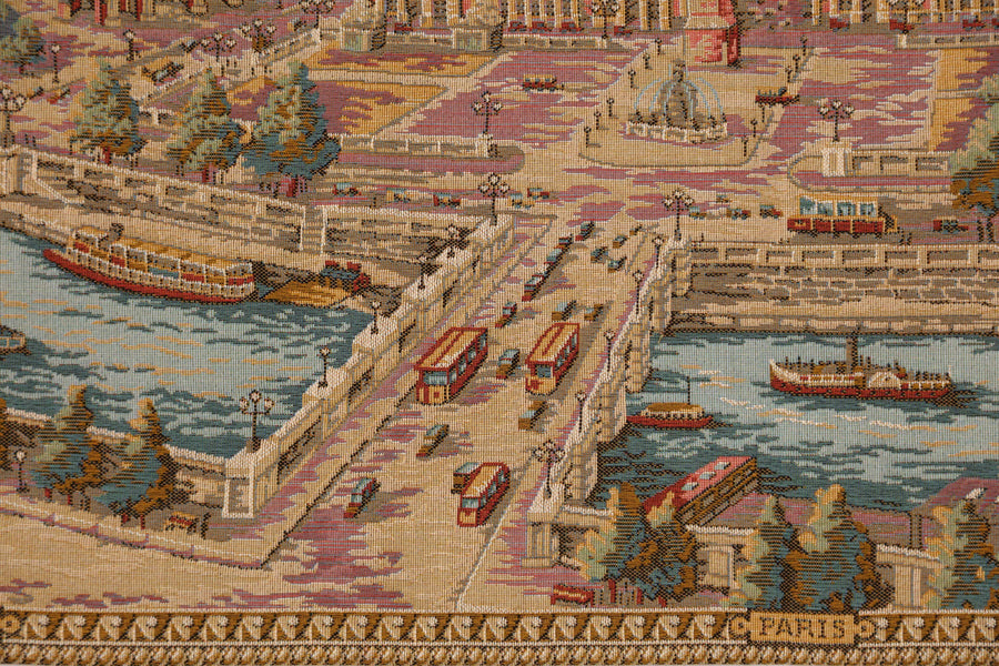 City of Paris French Tapestry
