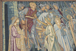 Departure of the Knights Large Italian Tapestry Wall Hanging
