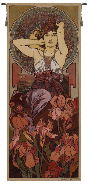 Mucha Amethyste European Tapestry