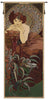 Mucha Emeraude European Tapestry