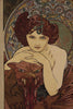Mucha Emeraude European Tapestry