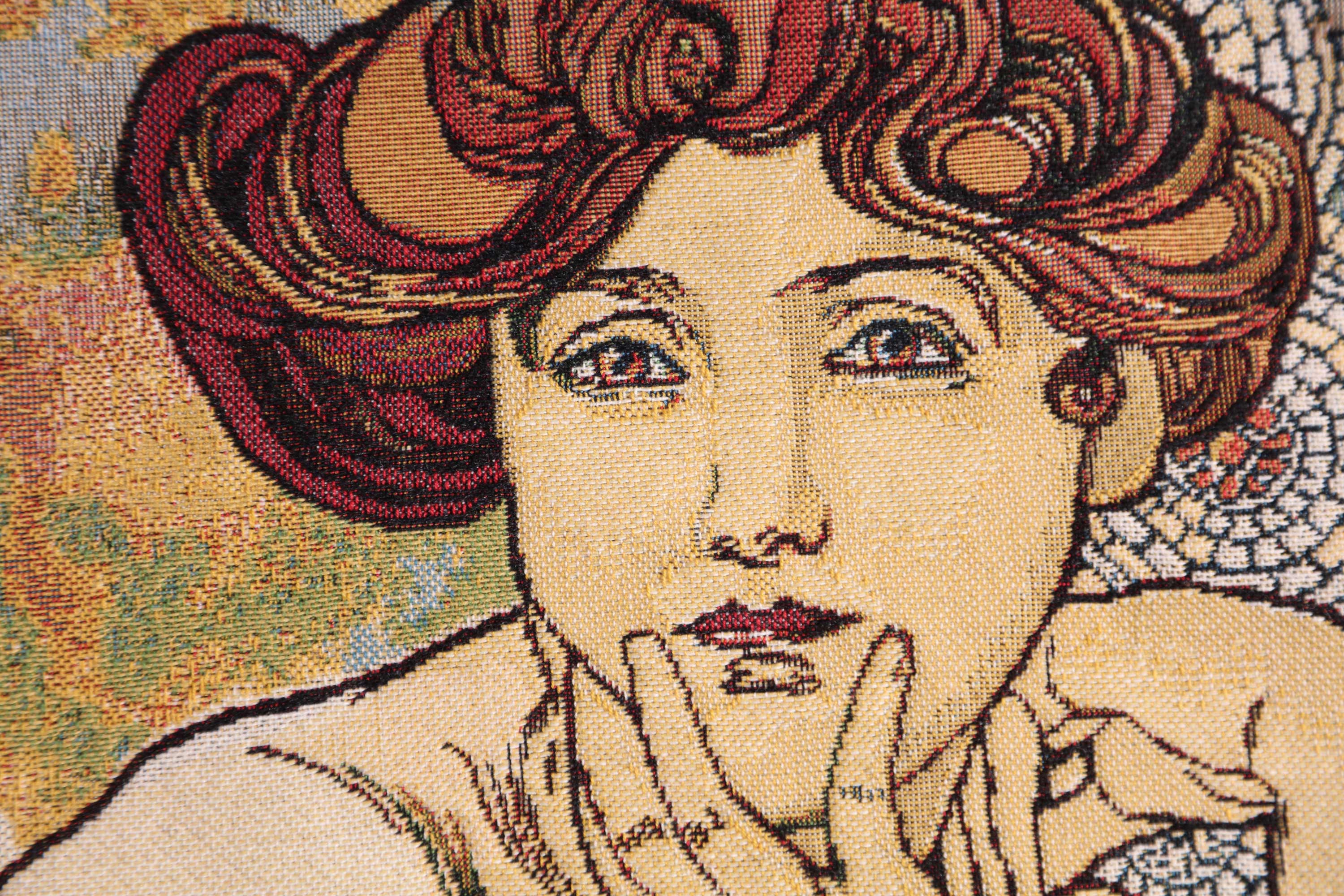 Mucha Topaz I European Cushion Cover