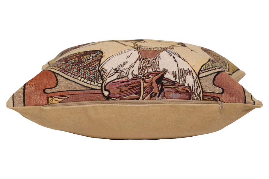 Mucha Amethyste I European Cushion Cover