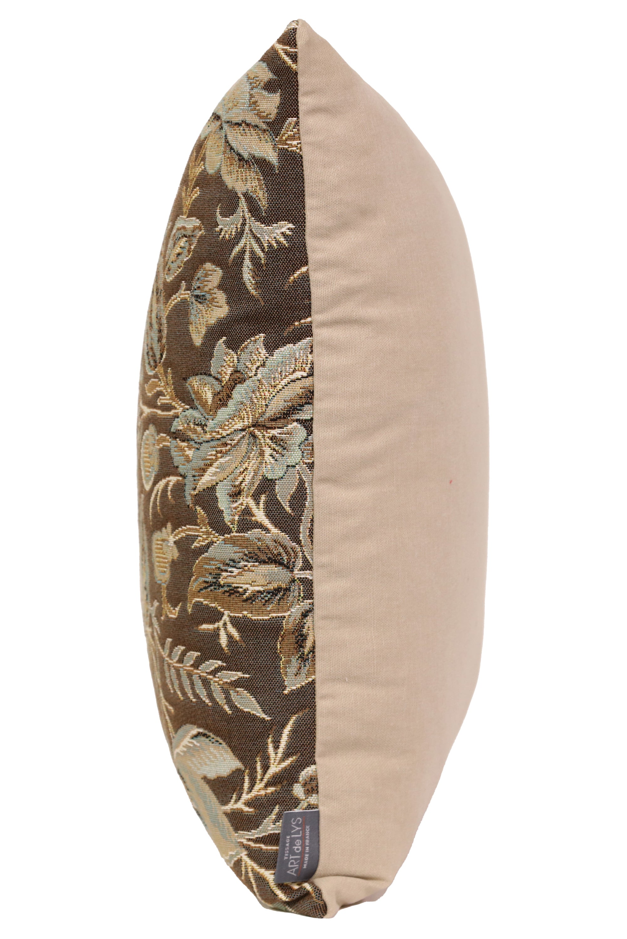 Peony Grey A French Tapestry Cushion
