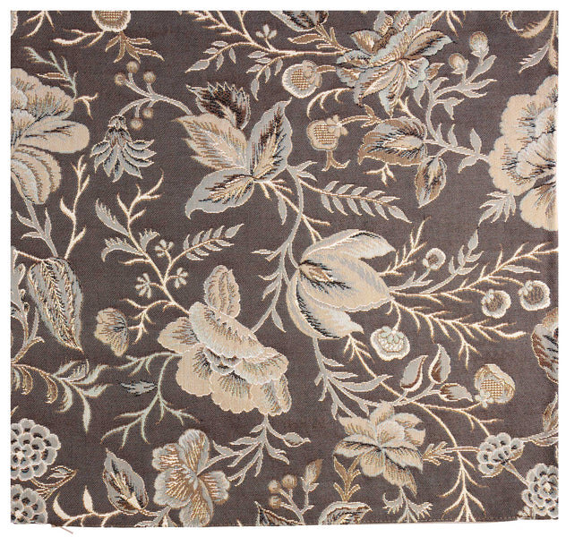 Peony Grey B French Tapestry Cushion