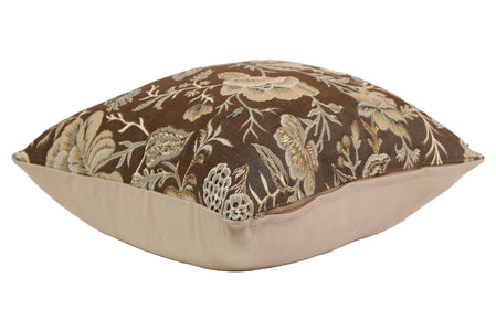 Peony Grey B French Tapestry Cushion