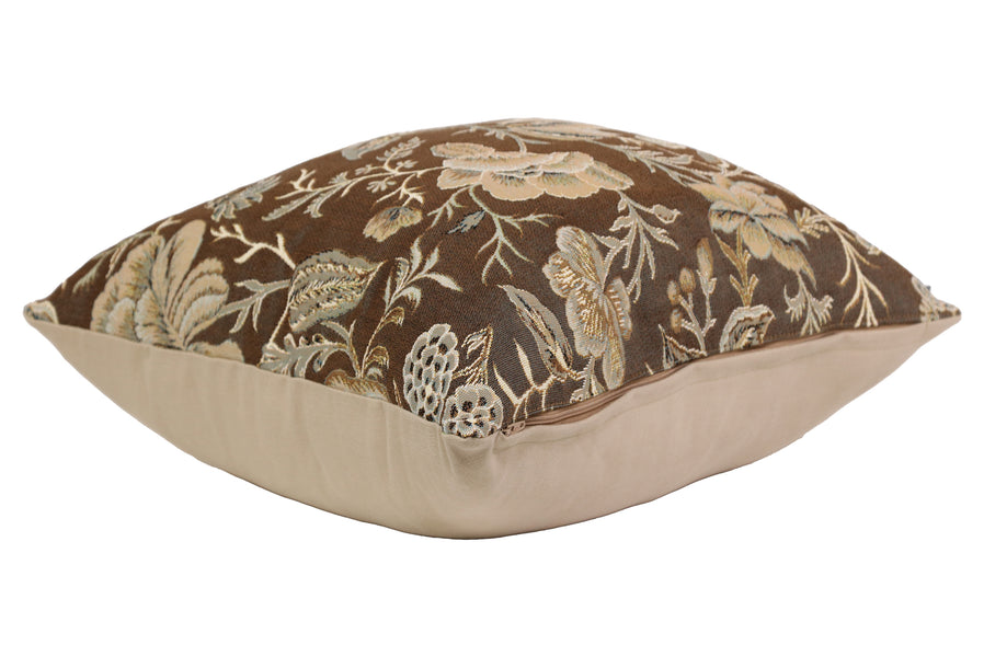 Peony Grey B French Tapestry Cushion
