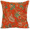 Peony Orange B French Tapestry Cushion