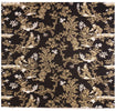 The Chinese on a Wheelbarrow Black French Tapestry Cushion