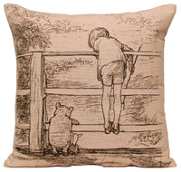 Winnie and Christopher French Tapestry Cushion