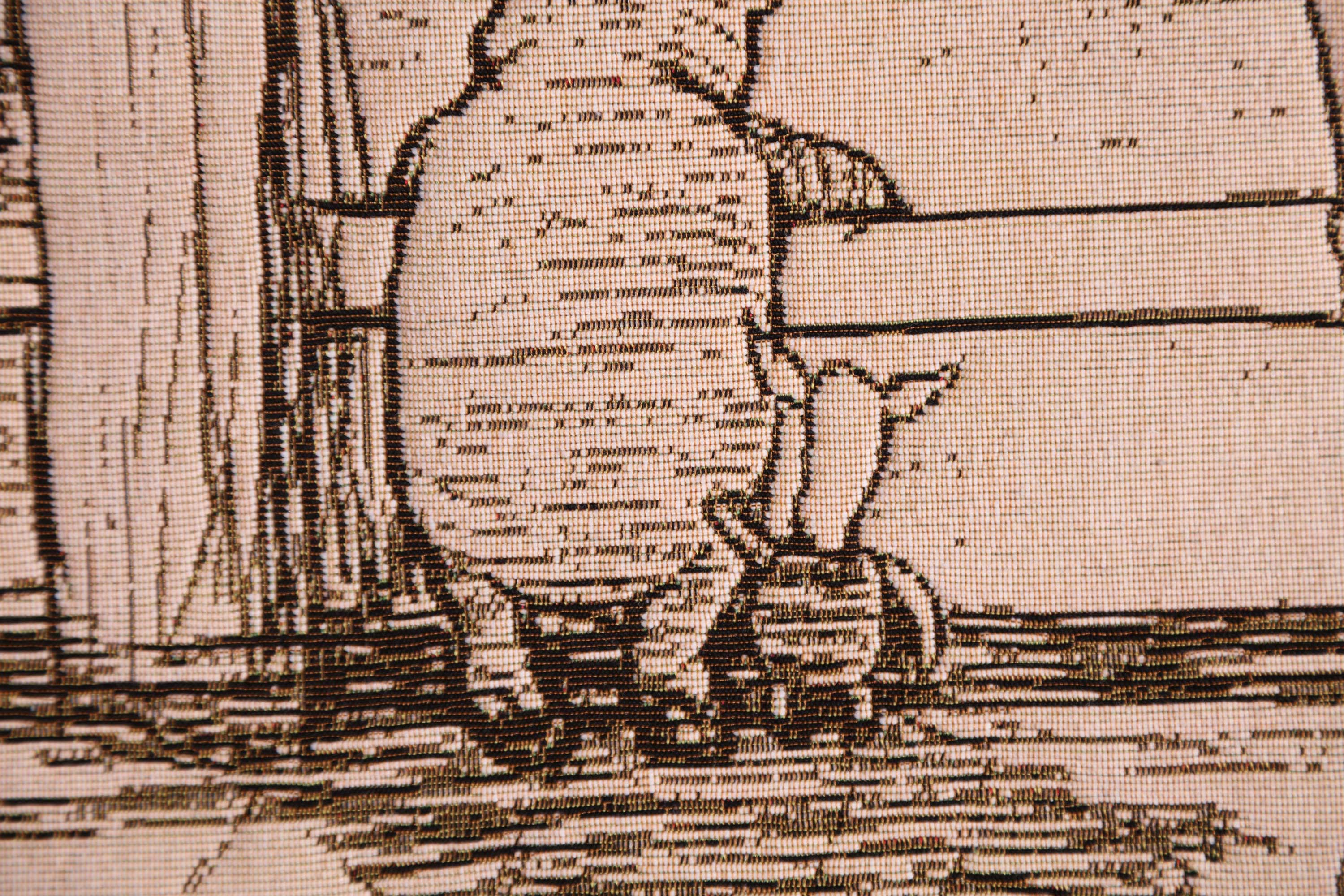 Winnie and Christopher French Tapestry Cushion