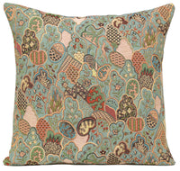 Mosaique Chinoise Blue French Tapestry Cushion