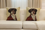 General Yorkie Cushion  Cover
