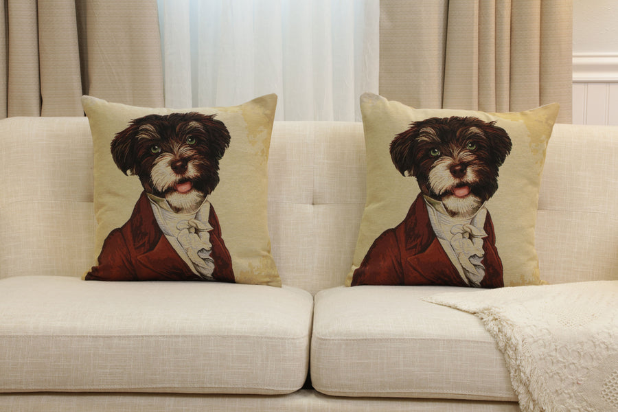 General Yorkie Cushion  Cover