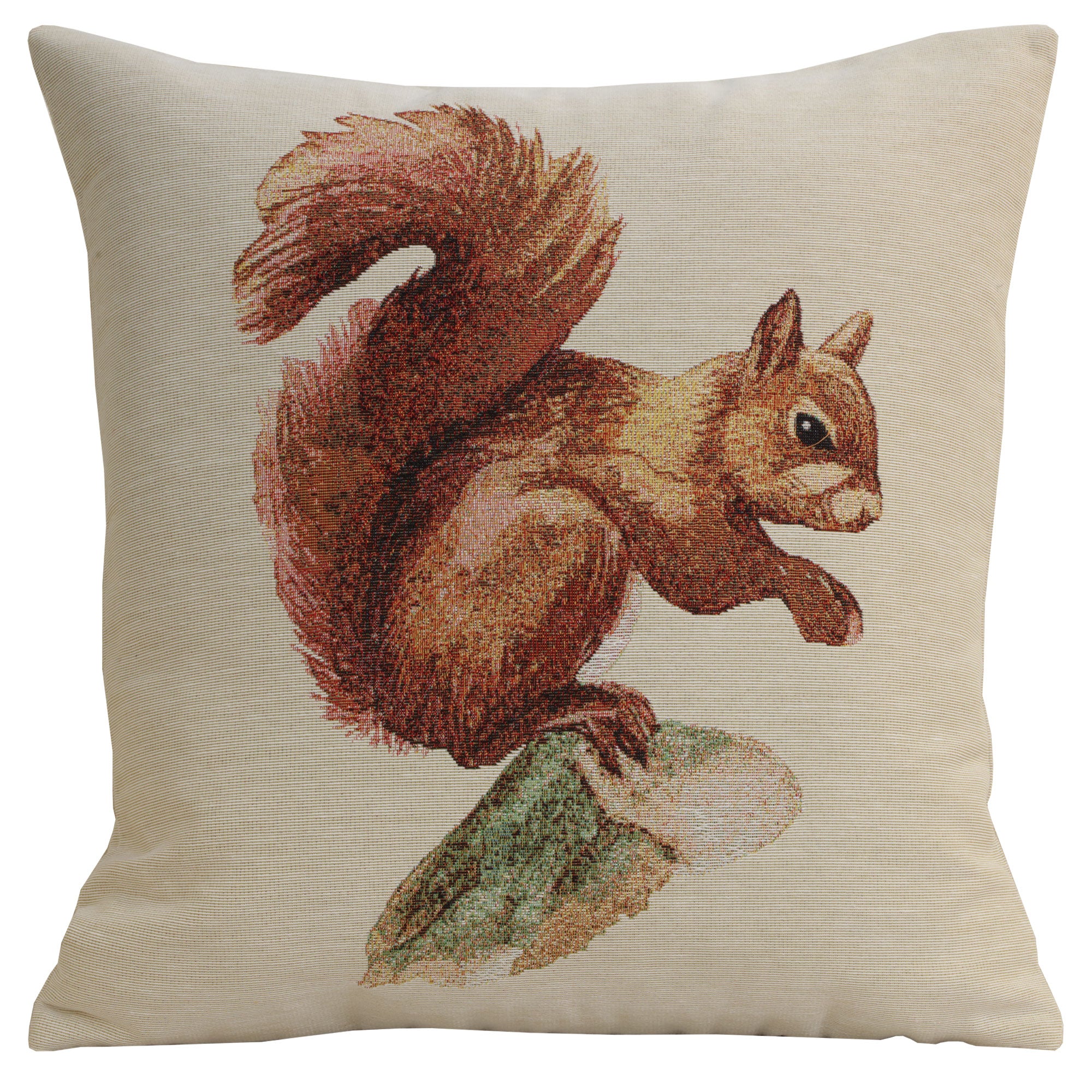 Red Squirrel Cushion  Cover