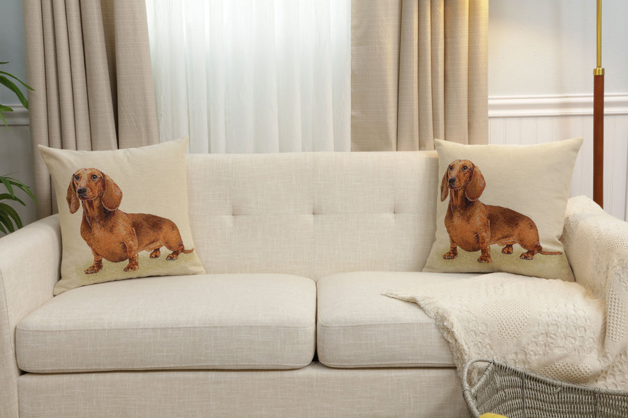 Pickles the Dog Cushion  Cover